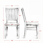 2 pcs Dining chair Only chairs - Image 3