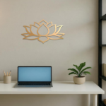 CIFbuy™ Lotus Metal Wall Art Large Size Modern Design Gorgeous Decor to Charm Guests Ideal for Living Rooms Bridal Showers Indoo(TikTok/temu self-pickup orders) - Image 5