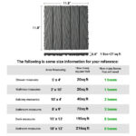 Plastic Interlocking Deck Tiles, 27 Pack, 11.8"x11.8" Waterproof Flooring Tiles for Indoor and Outdoor, Patio Floor Decking Tiles for Porch Poolside Balcony Backyard - Image 4