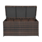 Simple And Practical Outdoor Deck Box Storage Box Brown Gradient - Image 16