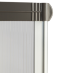 Same Code 51069445 HT-300 x 100 Household Application Door & Window Rain Cover Eaves Transparent Board & Gray Holder - Image 13