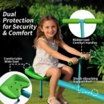 Seesaw,Swiveling 360 Degrees Toddlers Sit and Spin Teeter Totter, Kids Outdoor Play Equipment for Backyard Playground - Image 3