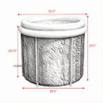 Portable Ice Bath Cold Water Therapy Tub - Image 6