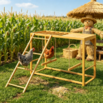 Chicken Activity Play/ Chicken Coop Toy - Image 5