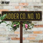CIFbuy Vintage Aluminum Sign 2D Wall Hanging Plaque For New Year Valentine Gift Home Decor (TikTok, temu pick-up service) - Image 4