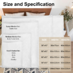 1 pc Death Moth Moon Star Throw Blanket, Gothic Skull Moth Sherpa Blanket, Dark Academia Celestial Blanket for Couch Bed Sofa, Soft Cozy Black and White Witchy Decor temu can only be self-picked up - Image 3