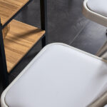 Old Code 33292149 4pcs Elegant Foldable Iron & PVC Chairs for Convention & Exhibition White - Image 28