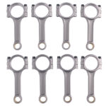 I Beam 5.700" 2.100" .927" Forged 5140 Steel Connecting Rods Fit For Chevy SBC 350 1967-2003