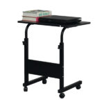 [Old code:95215897]Removable P2 15MM Chipboard & Steel Side Table with Baffle Black - Image 7