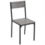 Same Code 99109540 Dining Table Set for 4, Kitchen Table with 2 Chairs and a Bench, 4 Piece Kitchen Table Set for Small Space, Home Kitchen Bar Pub Apartment, Gray - Image 6