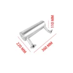 525750201 Muffler Kit Fit for Husqvarna Commercial Mower 26HP Kawasaki FX651V FX691V - Image 11