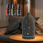Essential Oil Diffuser for Home 7 LED Color Changing, Ultra Quiet, BPA-Free, Perfect for Office & Relaxation - Image 13