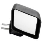 Manual Mirrors Black Left Right Side Pair For 2007-2017 Jeep Wrangler - Image 10