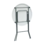 31" Round High-Top Folding Table, White(Shipment from Walmart) - Image 3