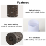Essential Oil Diffuser for Home 7 LED Color Changing, Ultra Quiet, BPA-Free, Perfect for Office & Relaxation - Image 5