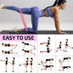 Set of 3 Resistance Exercise Loop Bands Fitness Home Gym Yoga Glutes Trainer (US Logistics only For USPS.TK/TMEU only For self-pickup) - Image 8