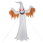 Replace 50904039 12ft 4pcs LED Lights Giant Scary Ghost Flames and Flashing Red Eyes Inflatable Halloween Decoration