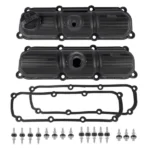 2x Valve Cover Set w/Gasket Replacement for Dodge Caravan Jeep Wrangler Chrysler Pacifica