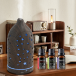 Essential Oil Diffuser for Home 7 LED Color Changing, Ultra Quiet, BPA-Free, Perfect for Office & Relaxation - Image 7