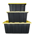 40 gallon Tough Tote 2 Pack, Black and Yellow(Shipment from Walmart) - Image 3