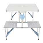 Same Code 69250698 One Piece Folding Table and Chair Aluminum Alloy - Image 4