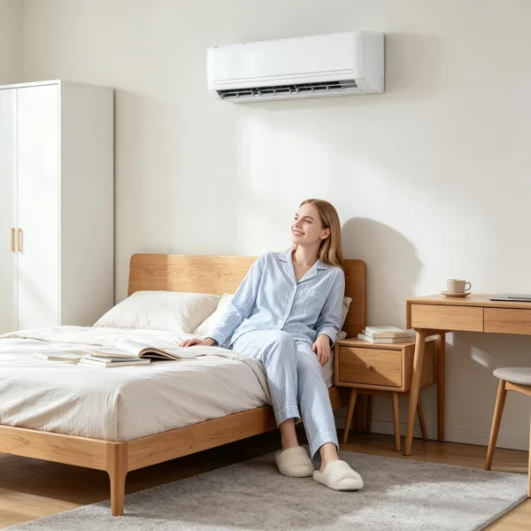 230V Inverter Mini Split Air Conditioner, AC Unit Cools up to 1500 Sq.Ft, Complete Installation Kit