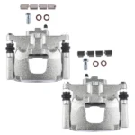 2pcs Rear Brake Caliper w/Bracket Replacement for Dodge Nitro Jeep Liberty Wrangler 3.8L V6 - Image 7