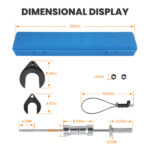 Inner CV Joint Puller Slide Hammer Wheel Drive Axle Half Shaft Removal Tool Sets - Image 7
