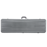 High Grade Electric Bass Guitar ABS Molded Hard Case Grayish Blue - Image 2