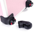 4 in 1 Aluminum Cosmetic Makeup Case Tattoo Box Pink - Image 12