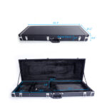 Replace 47163782 ST High Grade Electric Guitar Square Hard Case Microgroove Flat Black - Image 17