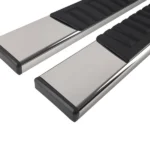 6" Side Step Running Board fit for Chevy GMC Silverado Sierra HD 2019-2025 Black - Image 4