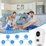 6-Pack Ultrasonic Insect Repellent - Dual Sound-Wave Tech, 3-Mode Switch, 32 - 120kHz Frequencies, Ideal for Full Home Coverage, Safe for Home with Kids - Plug-in Indoor Bug & Rodent Repeller - Image 2