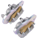 2pcs Front Brake Calipers & Sintered Pads Replacement for Can-Am Commander Defender Maverick 705601462+705601463 - Image 5