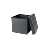 Collapsible Storage Ottoman, Black (Shipment from Walmart) - Image 3