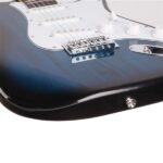 Rosewood Fingerboard Electric Guitar Blue - Image 9