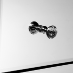 3-Drawer Mirrored Bedside Table MDF Cabinet with Mirrored Drawers Silver - Image 15