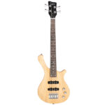 Do Not Sell on Amazon GW101 36in Small Scale Electric Bass Guitar Suit With Mahogany Body SS Pickups, Guitar Bag, Strap, Cable Burlywood - Image 8