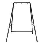 47in PVC Mesh Backrest Iron Bench Black - Image 19