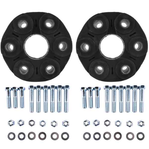 2Pcs Driveshaft Flex Discs 2105110415 Fit for Mercedes-Benz C230 C240 C280 E280 E300 S450 SLK320 1998-2011