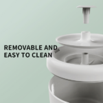006 circular pet water dispenser, silent circulating water, filtered clean, large capacity, no leakage, allowing cats and dogs to drink with peace of mind - Image 2