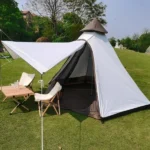 3-4 Person Double Layer Indian Pyramid Tent - Image 4