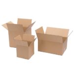 100 Corrugated Paper Boxes 4x4x4" 10*10*10cm Yellow - Image 24