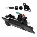 Black Tailgate Handle fit for Toyota Tundra 2014-2021 Tacoma 2016-2021 Camera Hole - Image 6