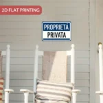 CIFbuy Italian Private Property Vintage Metal Sign Proprietà Privata No Trespassing Garden Garage Iron Wall Decor (TikTok, temu pick-up service) - Image 7