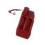 20L US Standard Cold-rolled Plate Petrol Diesel Can Gasoline Bucket with Oil Pipe Red 2 Pairs of Gloves - Image 15