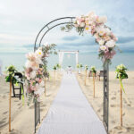 Arc Roof Wrought Iron Arch Plant Climbing Frame - Image 20