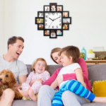Decor Picture Frame Collage Clock - 12 Photo Display Slots - Wall Mounted Chic Farmhouse Wall Decor - Wall Clock for Living Room, Bedroom, Kitchen, Office - Image 6