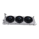 3 Row Aluminum Radiator w/ Shroud Fan fit for Jeep Cherokee 2.5L 1995-2000 MC1193 - Image 4