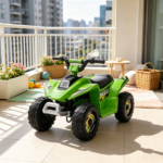 Green 6V Kids Motorized Quad – 4-Wheeler ATV Ride On Car with Forward/Reverse Switch for 18-36 Months Old - Image 6